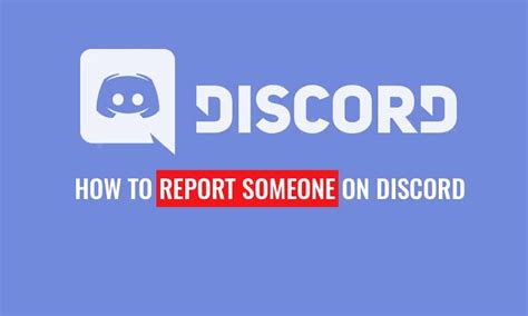 Report A User Discord