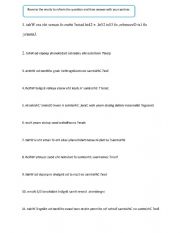 Reverse Writing Esl Worksheet By Hamedhashemian