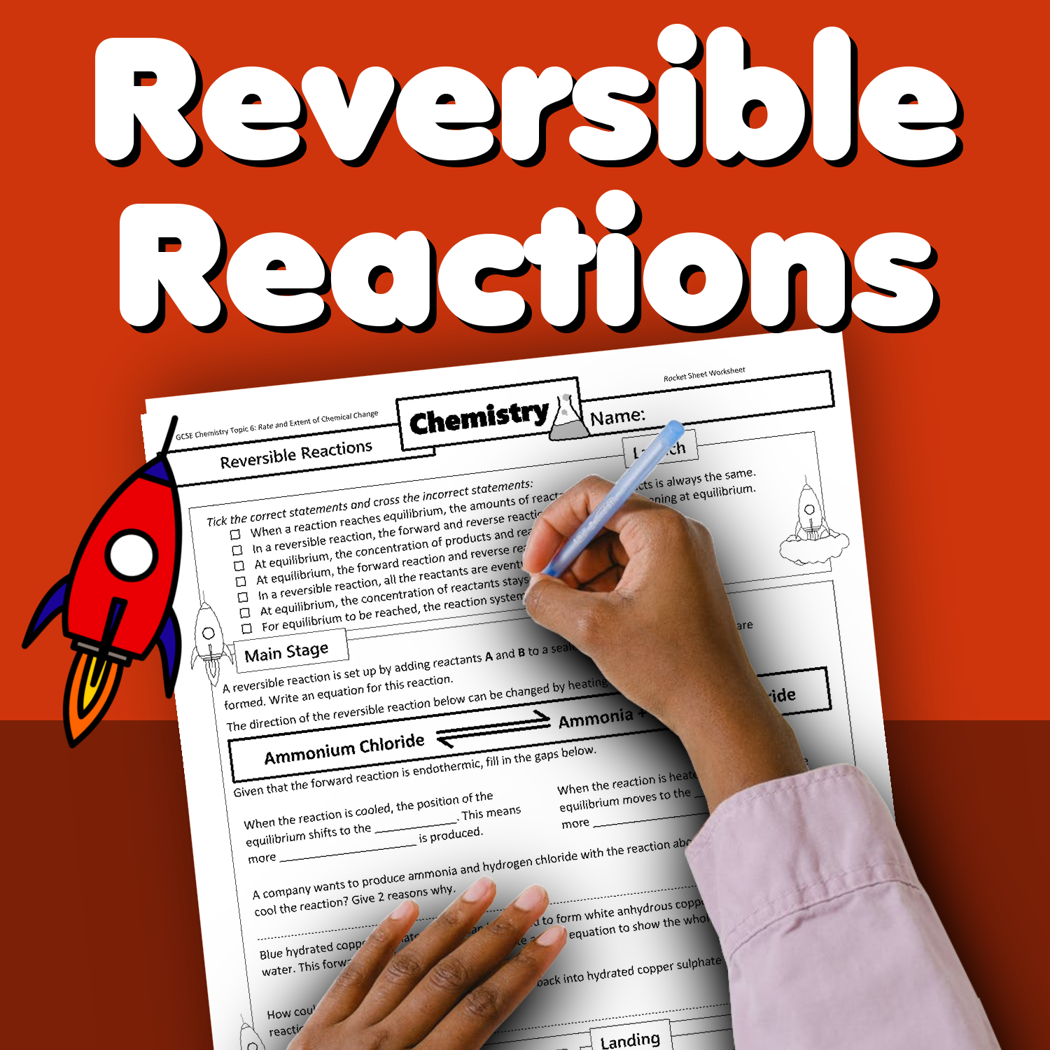 Reversible Reactions Worksheet Worksheets For Kindergarten