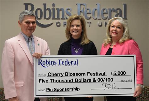 Robins Federal Credit Union Sponsors Cherry Blossom Pins Cuinsight