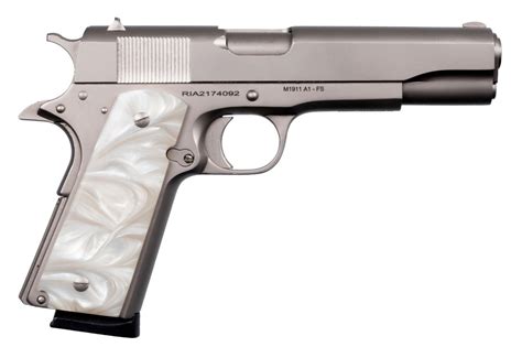 Rock Island Armory 1911 Gi California Legal 45 Acp Matte Nickel