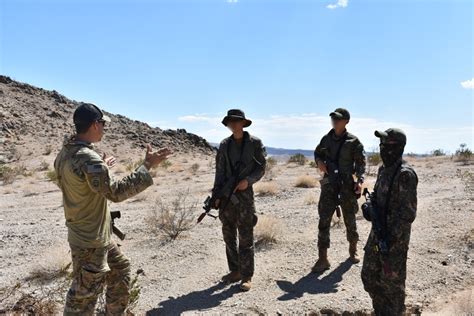 Rok Army Soldiers Train At National Training Center In California