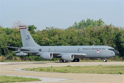 Royal Singapore Air Force Kc 135 Photograph By Giovanni Colla Fine Art America