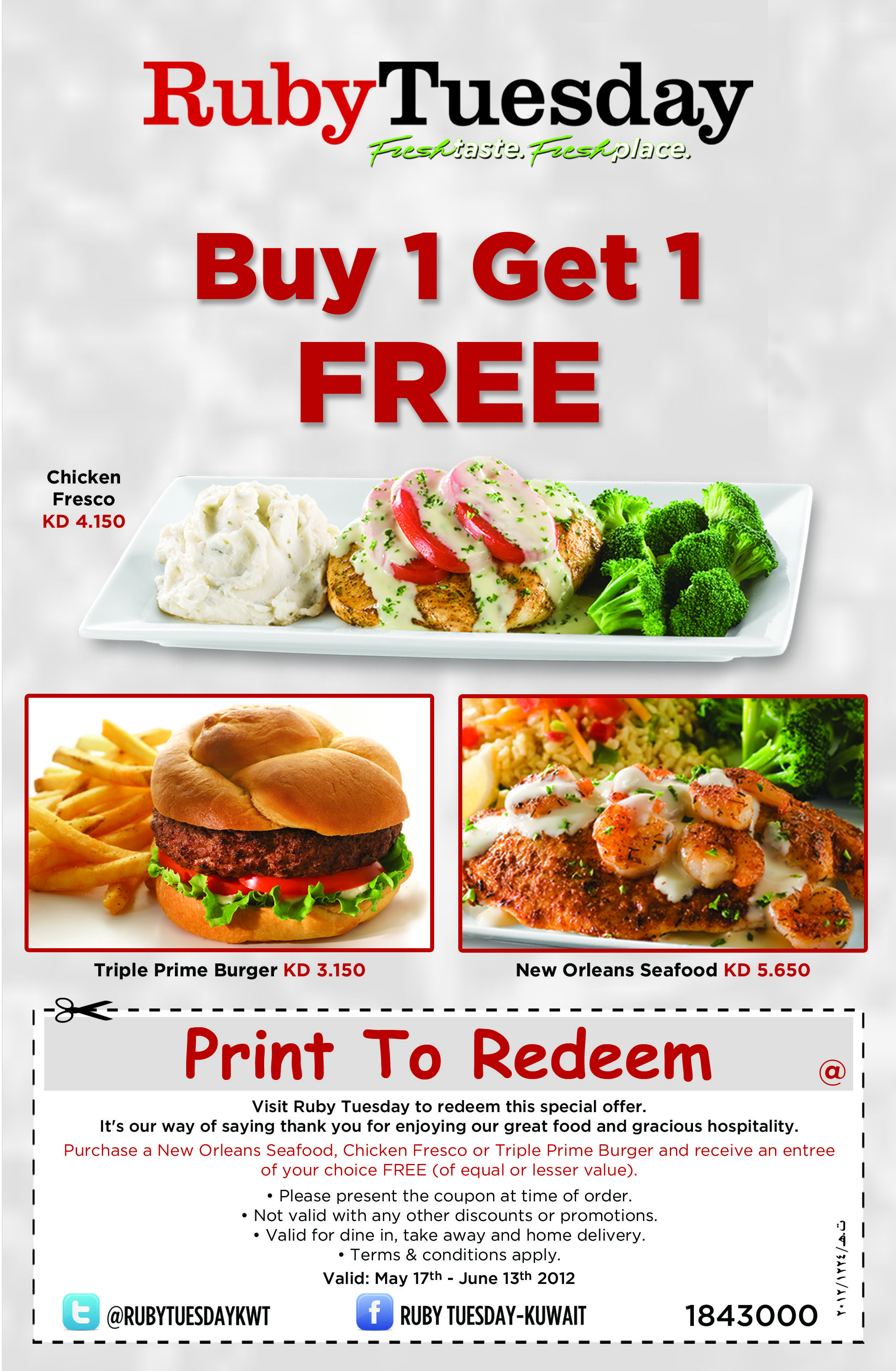 Ruby Tuesday Coupons 2024 Shea Yettie