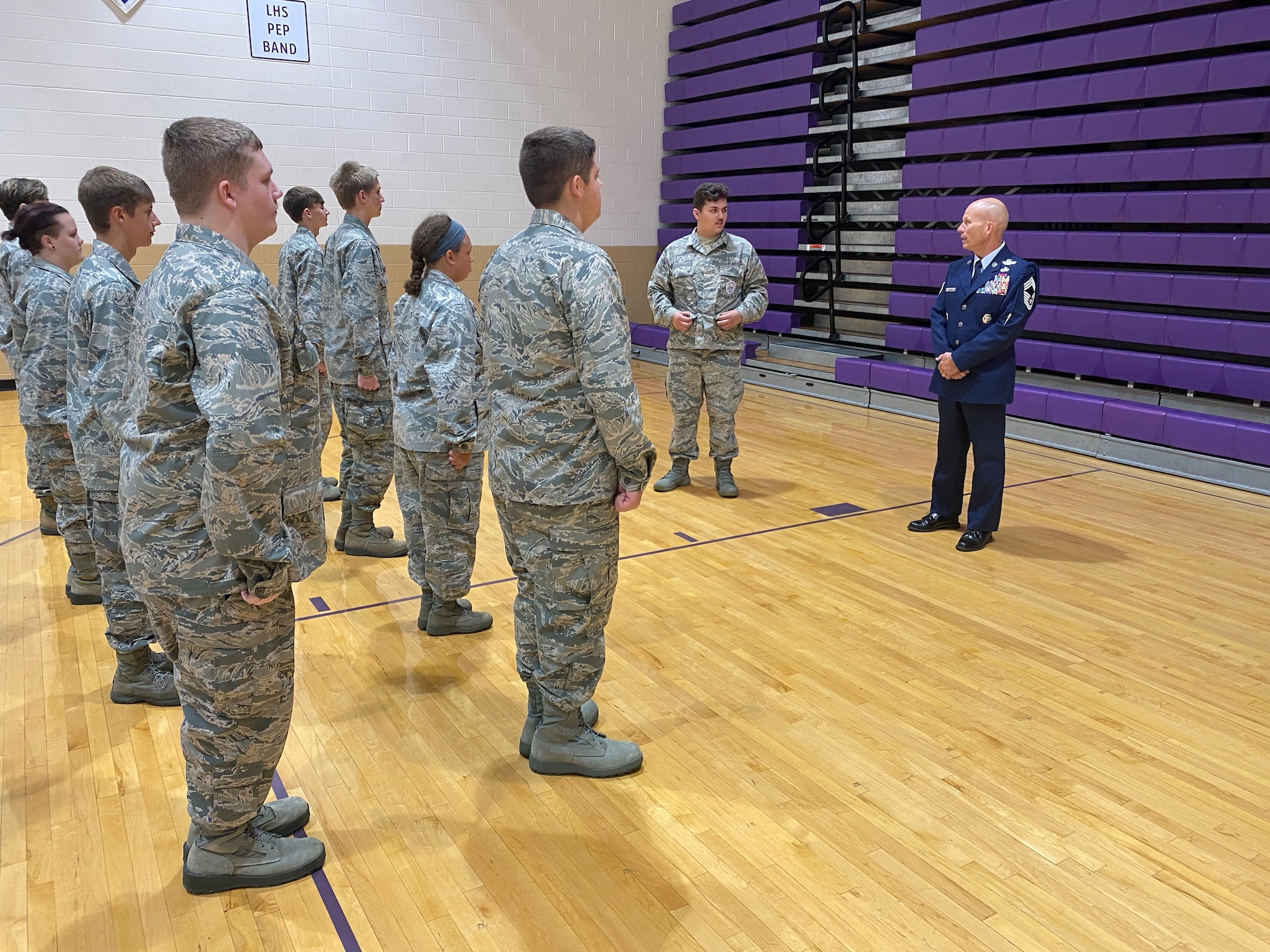 Rural American Town Welcomes Air Force Junior Rotc Opportunity Amp Gt Air Force Recruiting Service Amp Gt News