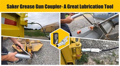 Saker Grease Gun Coupler Peachloft