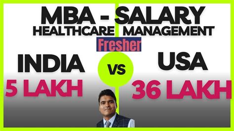 Salary Of Mba Healthcare Management In India And Usa Salary Comparison Mba Professional Europe