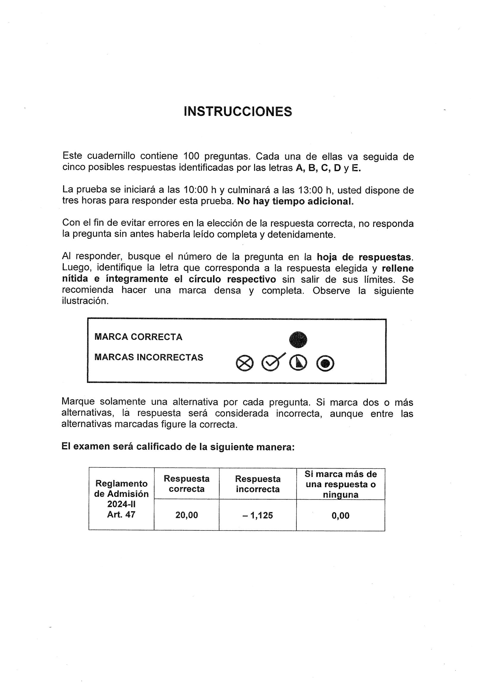 San Marcos Conoce Todos Los Resultados Del Examen De Admisi N 2023 Ii