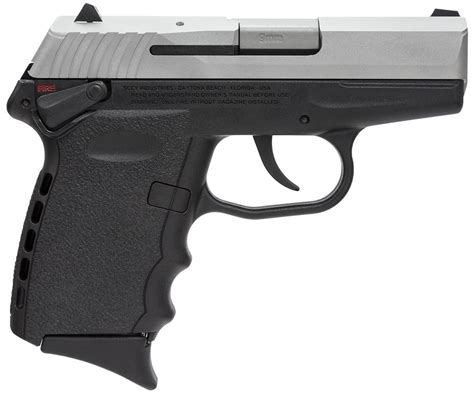 Sccy Industries Cpx2tt Cpx 2 Double 9Mm 3 1 Amp Quot 10 1 Black Polymer Grip Frame Grip Stainless Steel