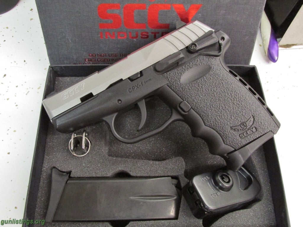 Sccy Industries Cpx2ttor Cpx 2 9Mm Luger 3 10 10 1 Stainless Steel