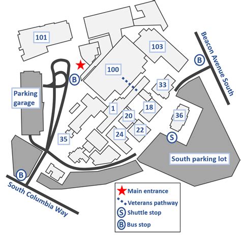 Seattle Va Medical Center Campus Map Va Puget Sound Health Care Veterans Affairs