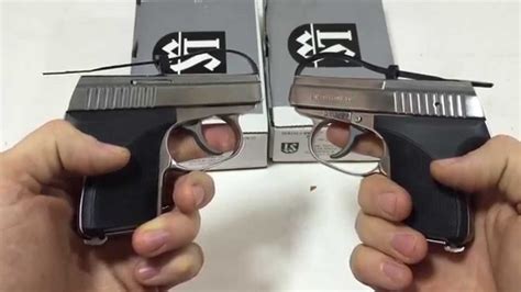 Seecamp 380 32 Pistol Comparison Youtube