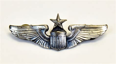 Senior Pilot Wings Worn By Capt Morgan Amp Gt National Museum Of The United States Air Force Amp Gt Display