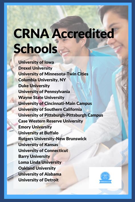 Several Schools Are Designed To Prepare You To Become A Certified Crna Know Them All Here Case