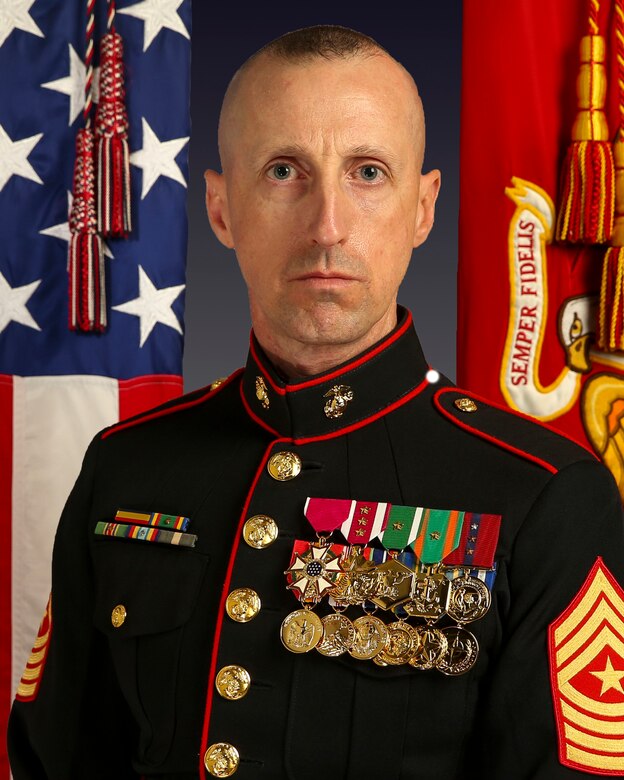 Sgt Maj Matthew Hackett Marine Barracks Leaders