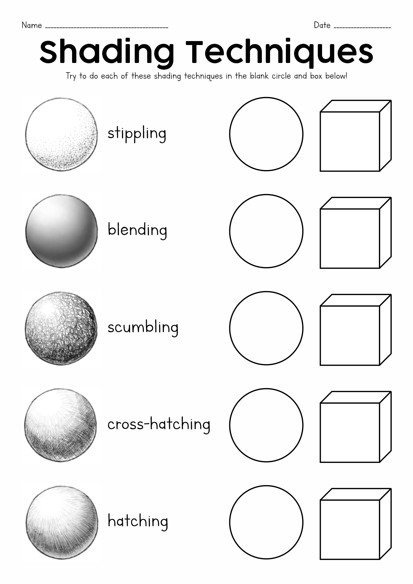 5 Essential Shading Techniques for Artists