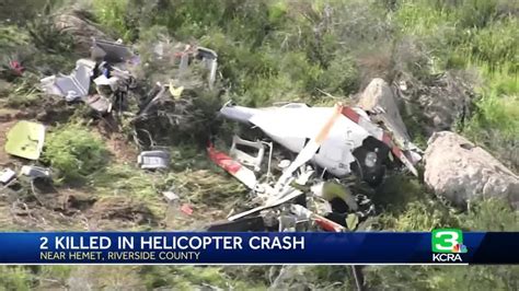 Sheriff 2 Dead In Southern California Helicopter Crash Youtube