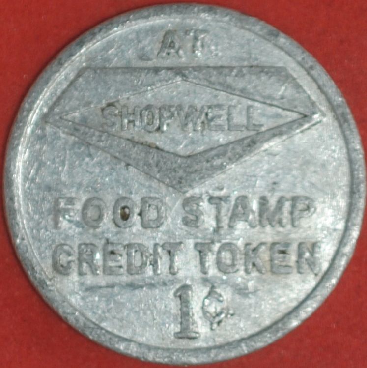 Shopwell Bronx Ny 1 Food Stamp Token 2 For Sale Buy Now Online Item 714066