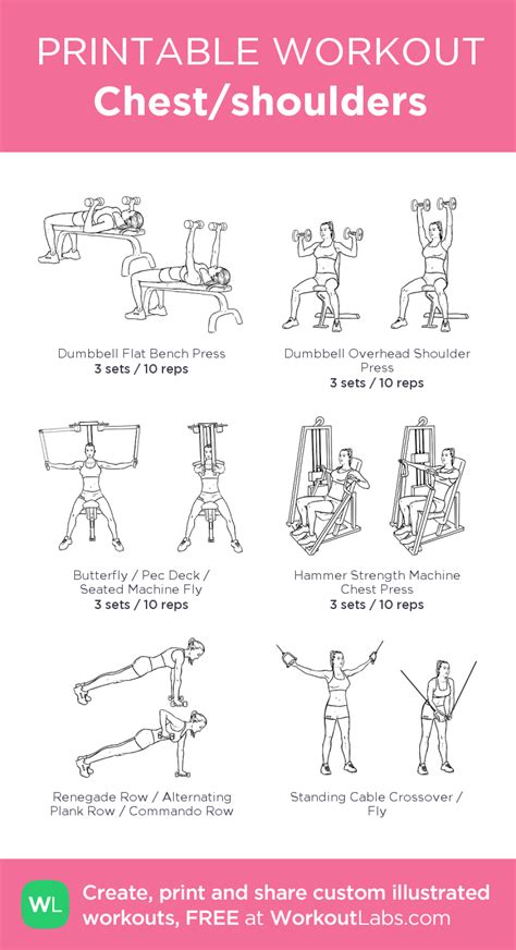 Shoulders Day My Visual Workout Created At Workoutlabs Com Click Through To Customize And