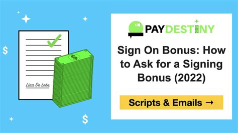 Sign On Bonus How To Ask For A Signing Bonus 2022