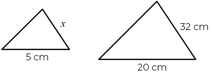 Similar Shapes Examples Of Finding Missing Sides Youtube