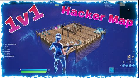 Simple 1V1 Map With Hacks Fly God Aimbot More Youtube