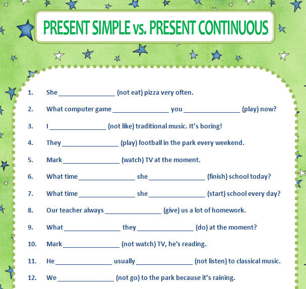 Simple Present or Present Continuous? Master the Tenses!