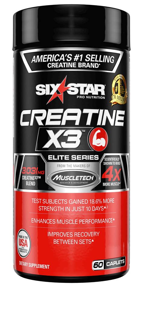 Six Star Elite X3 Creatine Pick Up In Store Today At Cvs