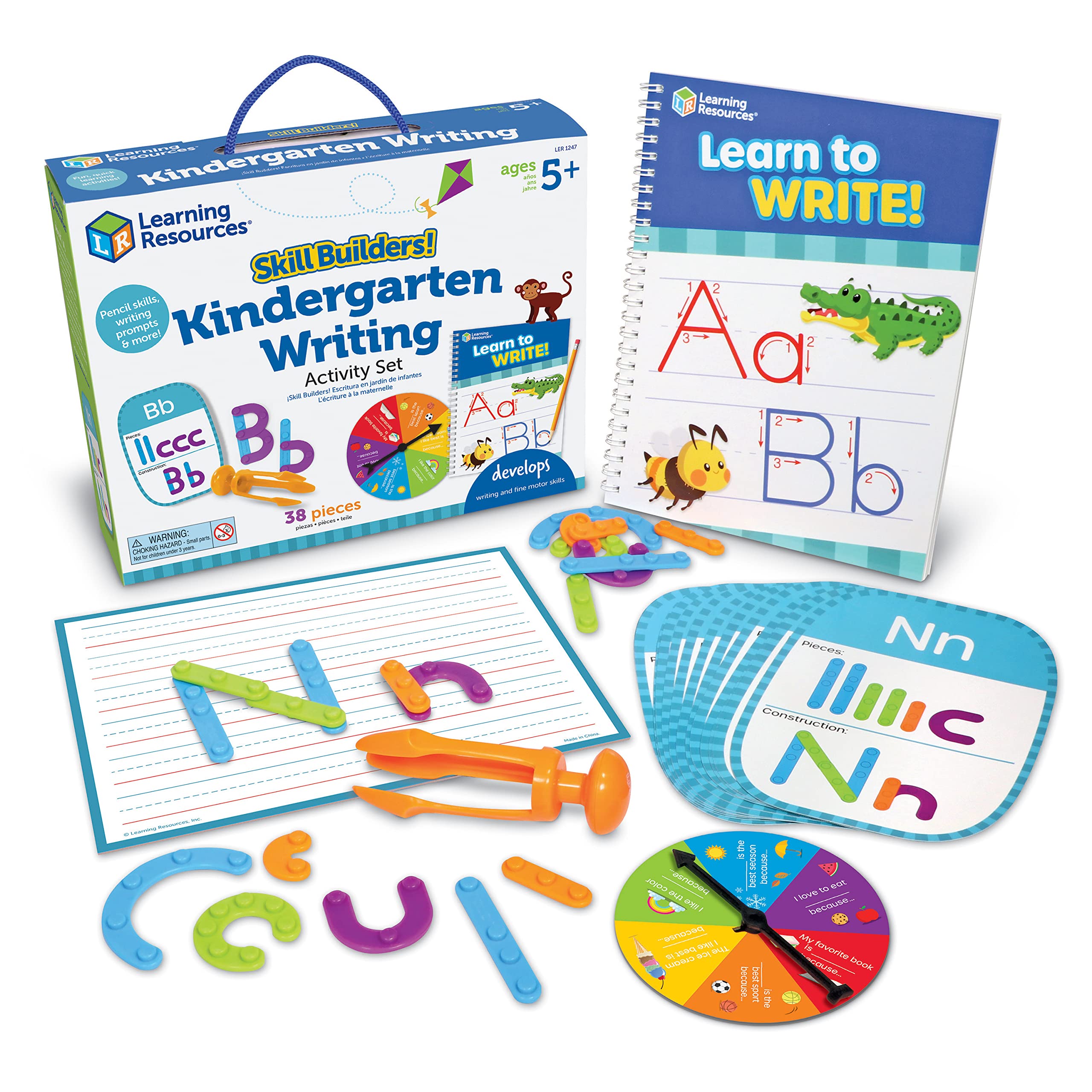 Skill Builders Kindergarten Writing Activity Set