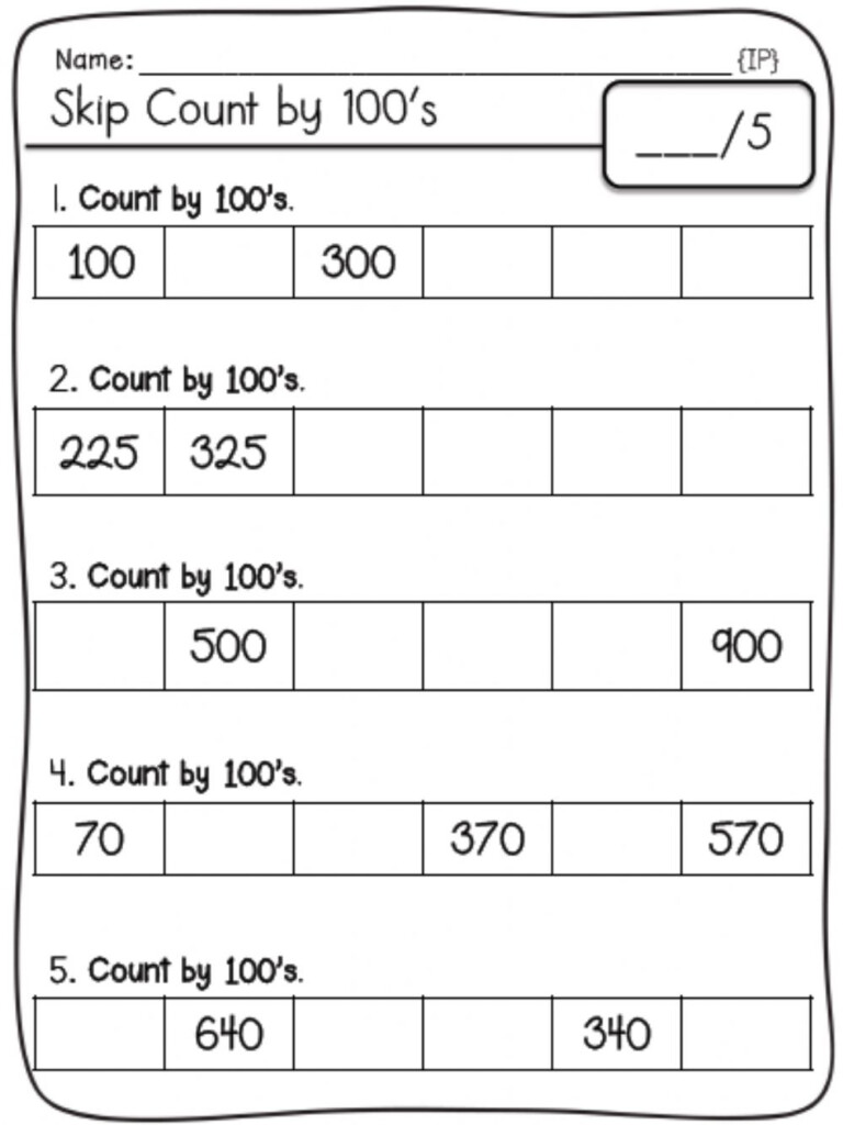 Skip Counting By 100S Bingo Boards 16 20 By Teach Simple