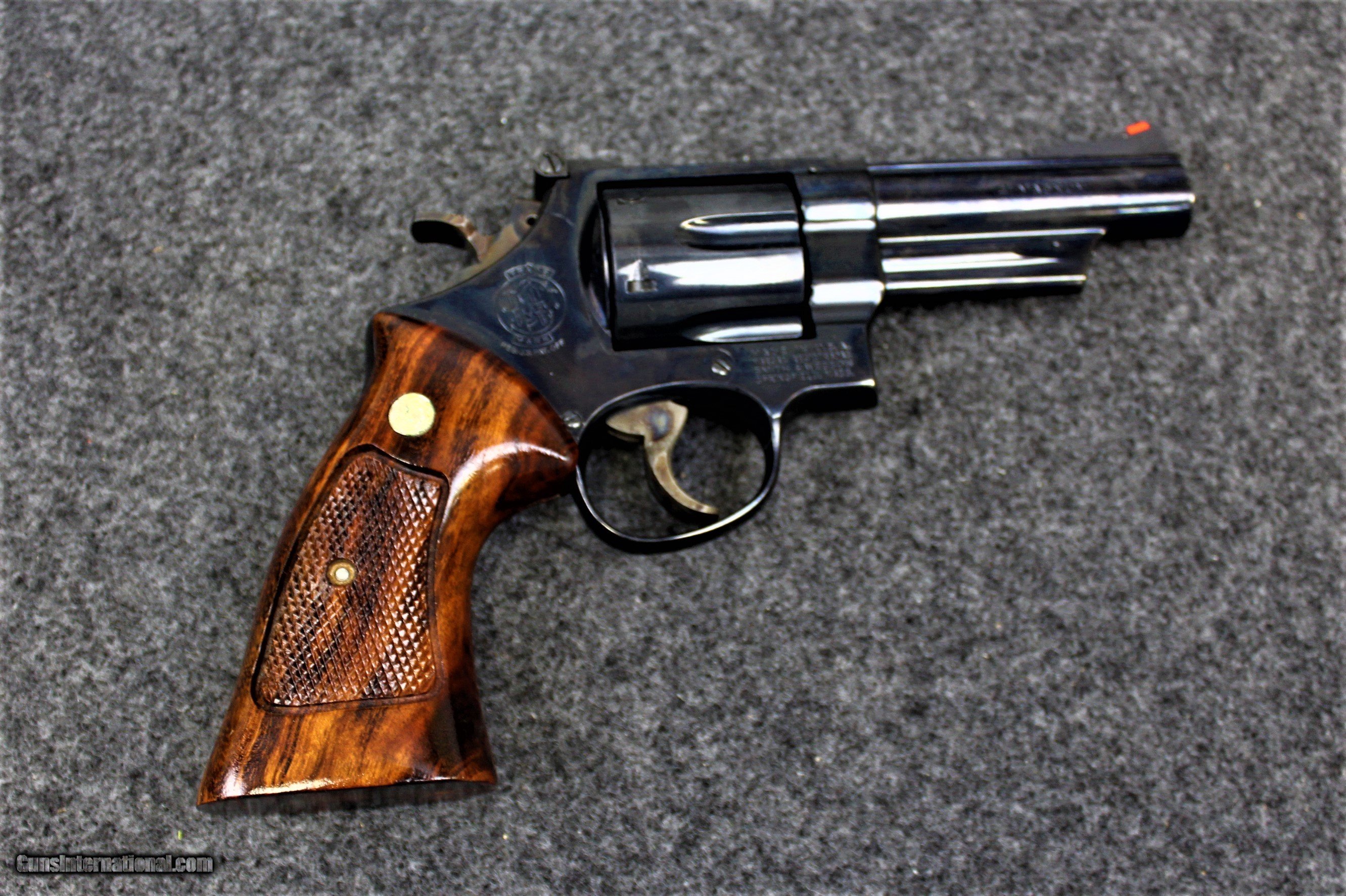 Smith Wesson Model 57 In Caliber 41 Magnum With The Four Inch Barrel