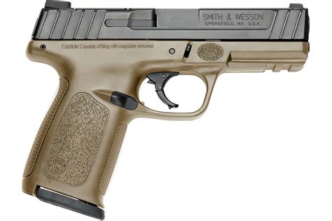 Smith Wesson Sd40 40 S W Flat Dark Earth Fde Striker Fired Pistol Sportsman S Outdoor