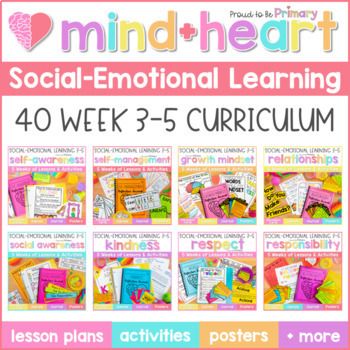 Social Emotional Learning Activities Social Skills Kindness Sel Curriculum 3 5 Social