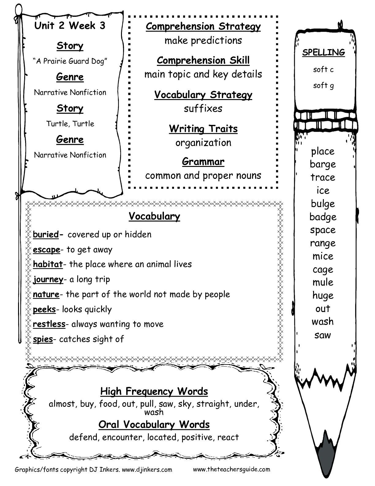 Social Studies Vocabulary 2Nd Grade Ela Worksheets And Study Guides Worksheets Library