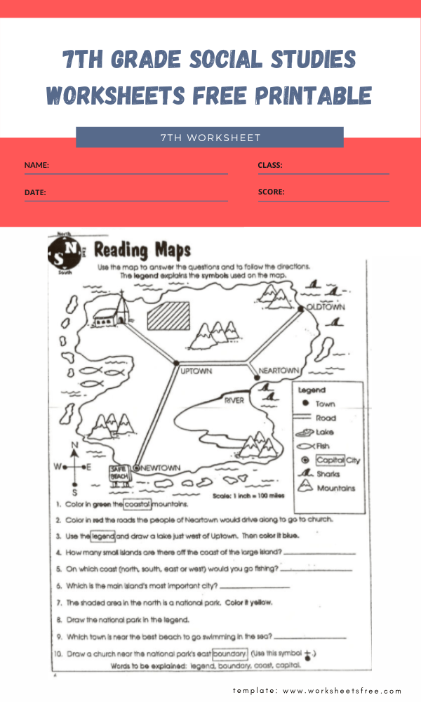 7th Grade Social Studies Worksheets: Engage and Learn