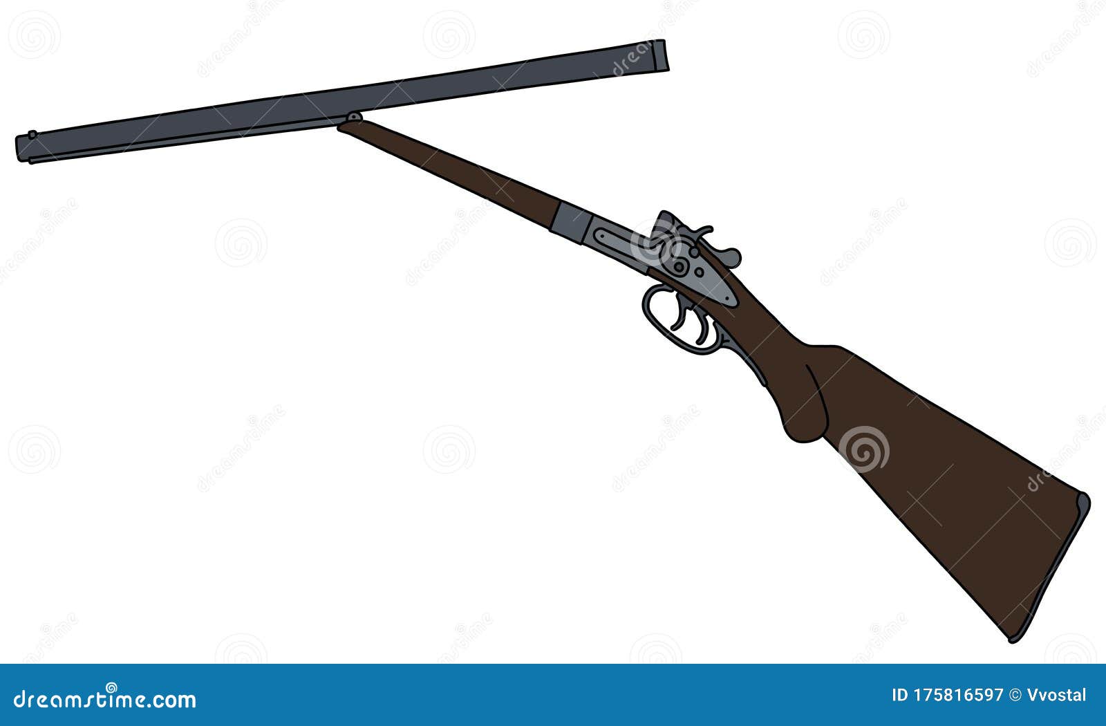 Sold Price A Double Barrel Hunting Rifle March 5 0120 10 00 Am Cet