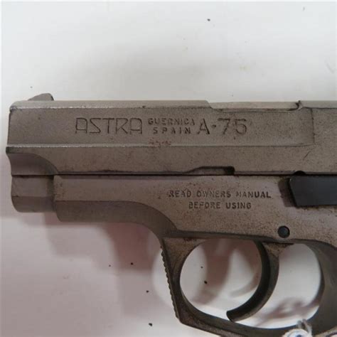 Sold Price Astra A 75 40 Caliber S W Semi Automatic Pistol Ffl Required October 4