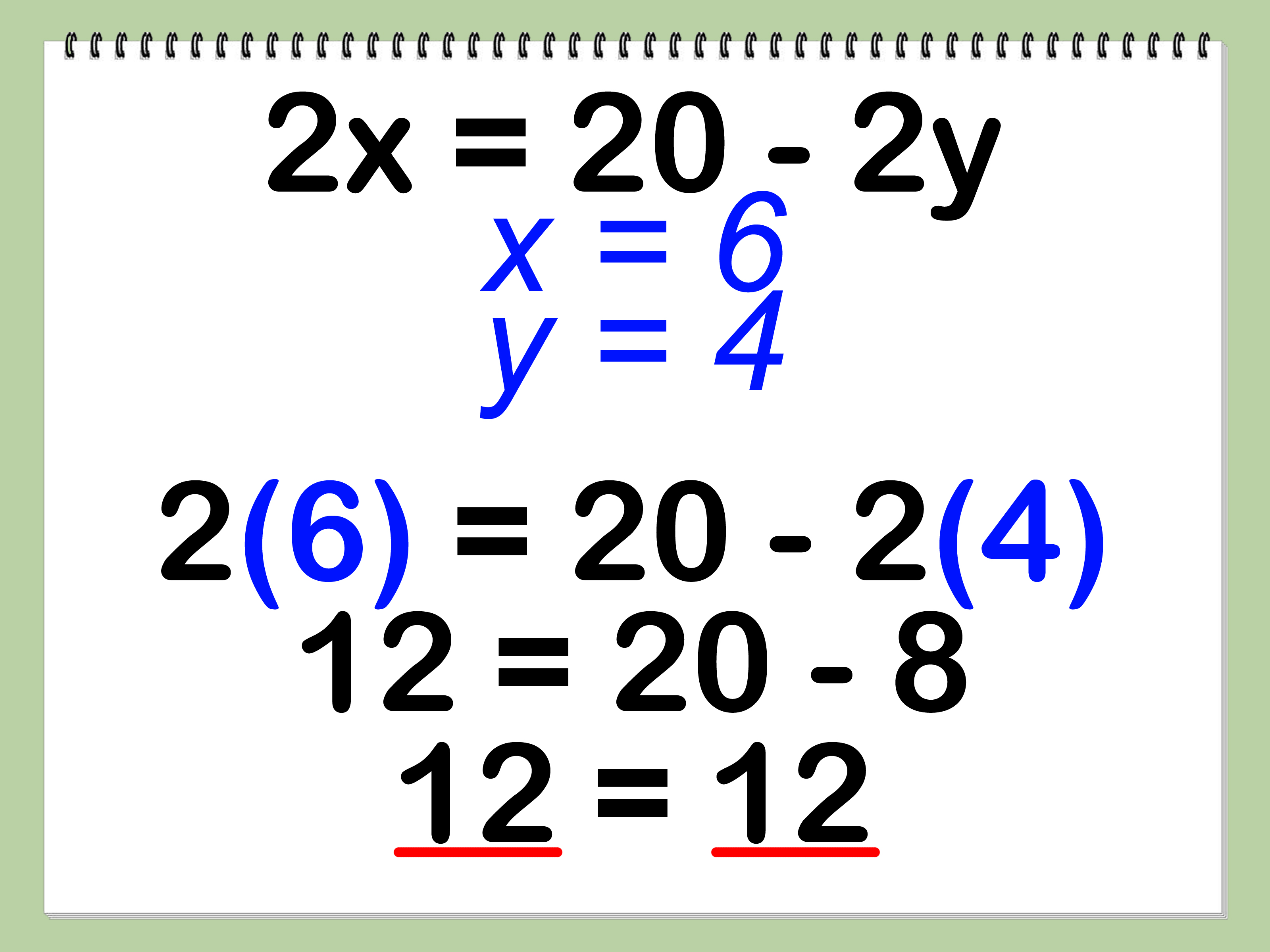 Solving A Literal Equation With A Variable On Both Sides 2Y 2X Y Y