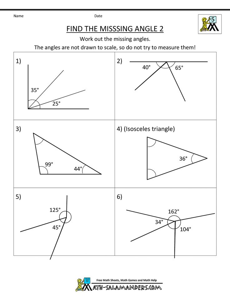 Solving For Unknown Angles Maze Angles Math Learning Math Teaching Geometry