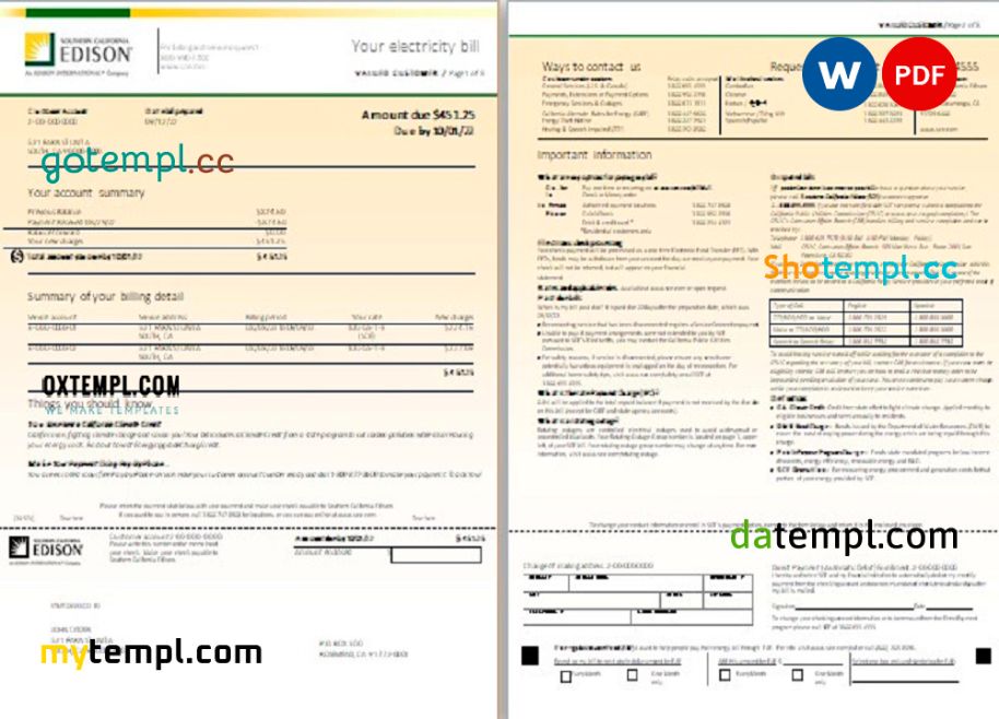 Southern California Edison Bill Assistance