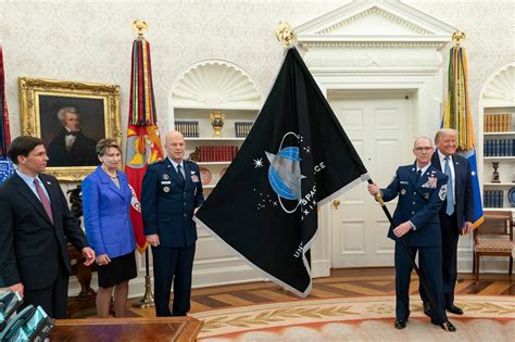 Space Force Flag Unveiled At White House U S Department Of Defense Defense Department News