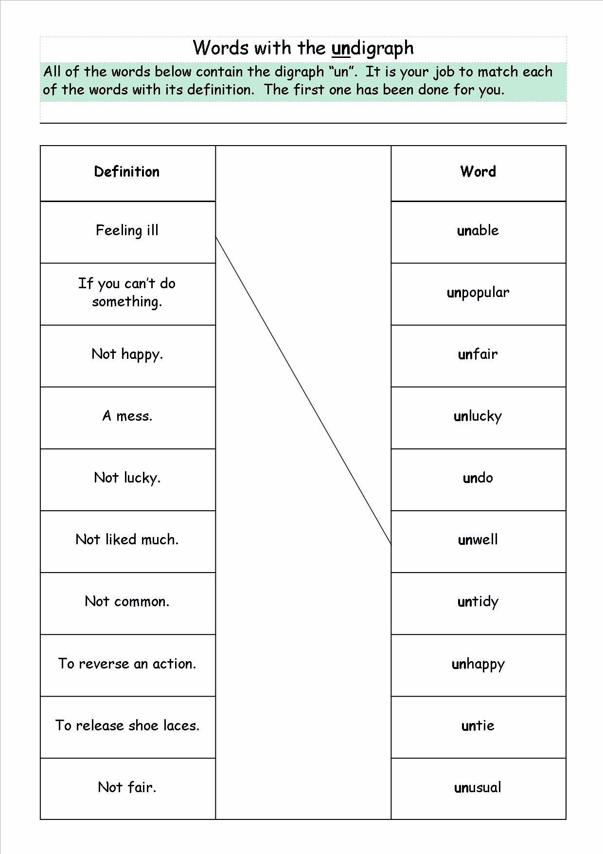 Spag Ks2 Worksheets English Test Printable Worksheets