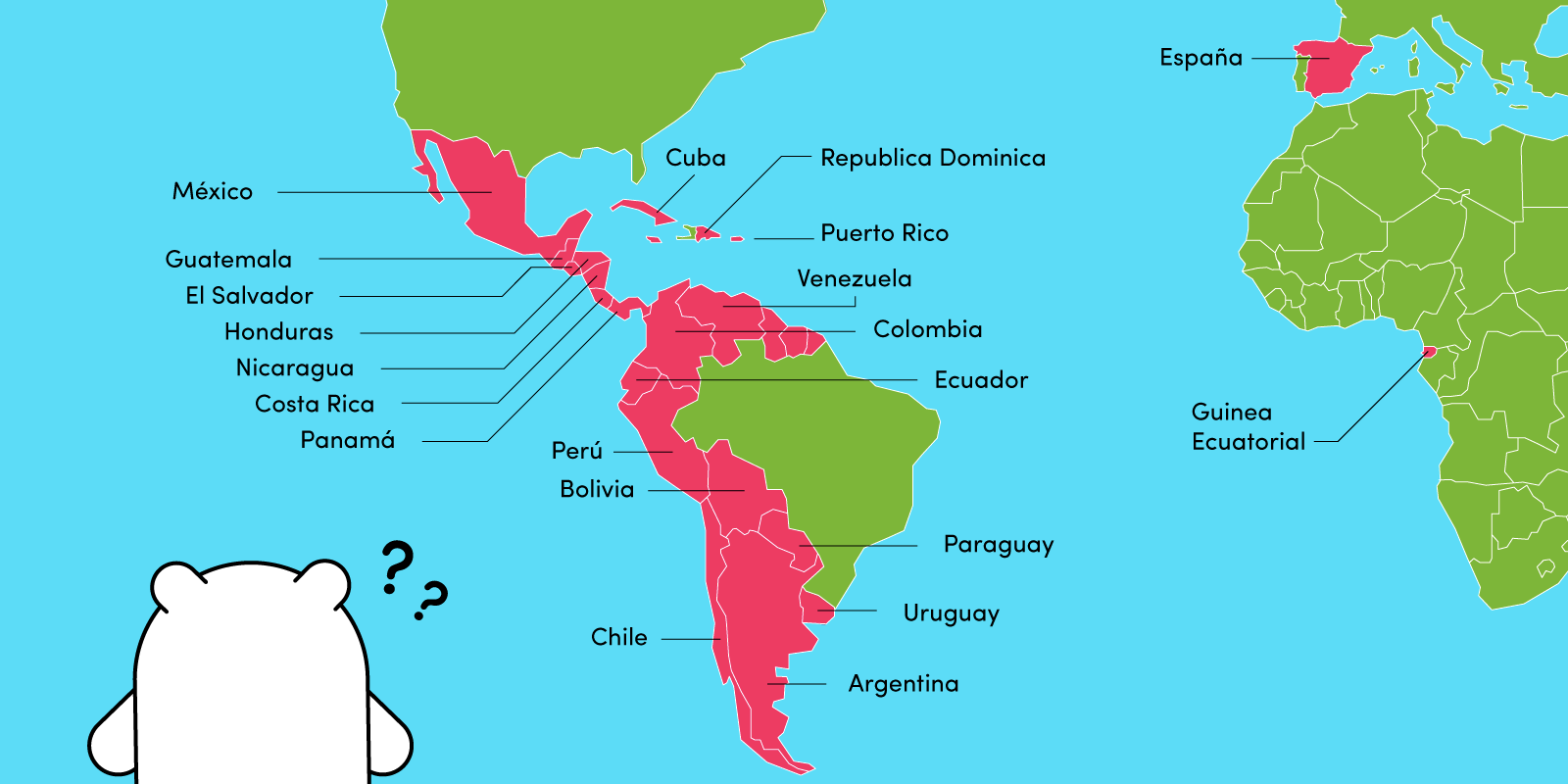 Spanish Speaking Countries Printables Seterra