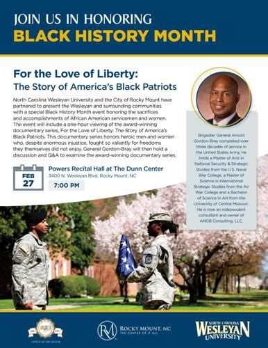 Special Event To Spotlight Black Military Heroes Local News Rockymounttelegram Com