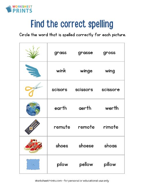 Spelling Errors Lesson Plans Amp Worksheets Lesson Planet