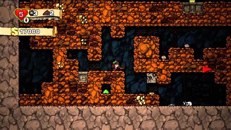 Spelunky Gameplay Walkthrough Let S Play Part 1 Hd X360 Youtube