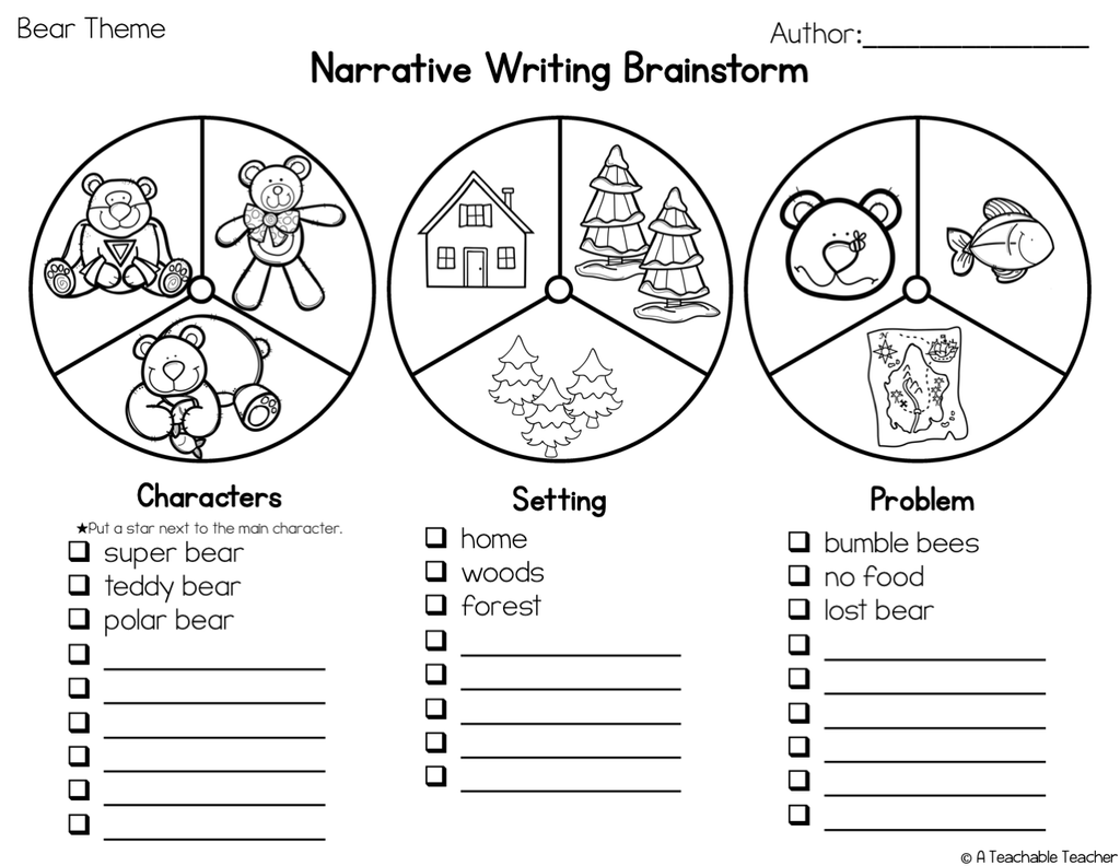 Spin A Story Engaging Brainstorming And Narrative Writing A