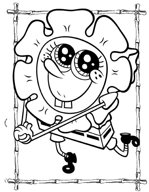 10 Spongebob Coloring Worksheets for Kids Fun