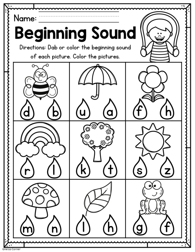 5 Spring-Themed Kindergarten Worksheets to Try Today