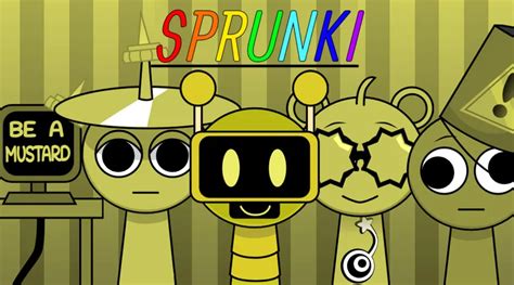 Sprunki Mustard Play Online Game Incredibox Sprunki Mods